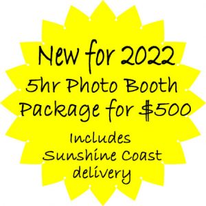 $500 Photo Booth Sunshine Coast