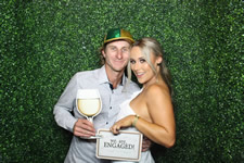 Chelsea and Lachlan's Engagement Photo Booth Pacific Harbour Golf Club