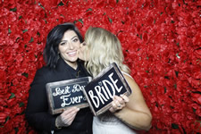 Melissa and Simone Gabbinbar Homestead Wedding Photo Booth