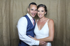 Leah and Marco Wedding Photo Booth Tranquil Park Maleny