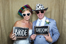 Kathryn and Adam Caloundra Wedding Photo Booth