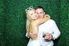 Sarah and Jacob Sandstone Point Hotel Wedding Photo Booth