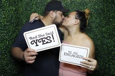 She said YES! - Photo Booth Hire
