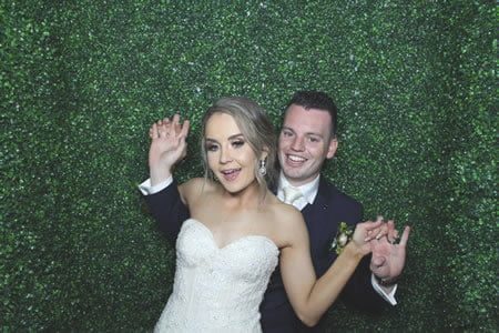 Greenery Background - Photo Booth Hire